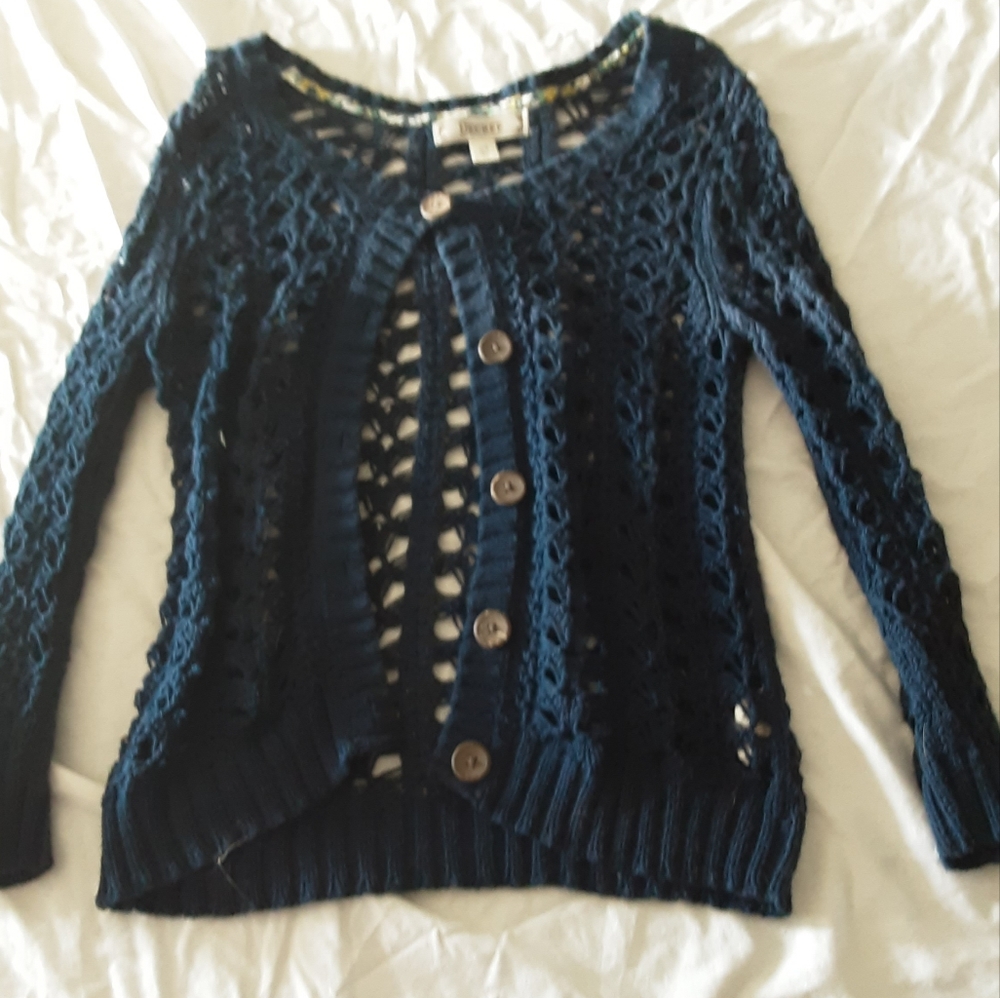 Decree knit cardigan- button up